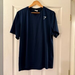 Gymshark Arrival T-Shirt Slim Fit Navy | XXL